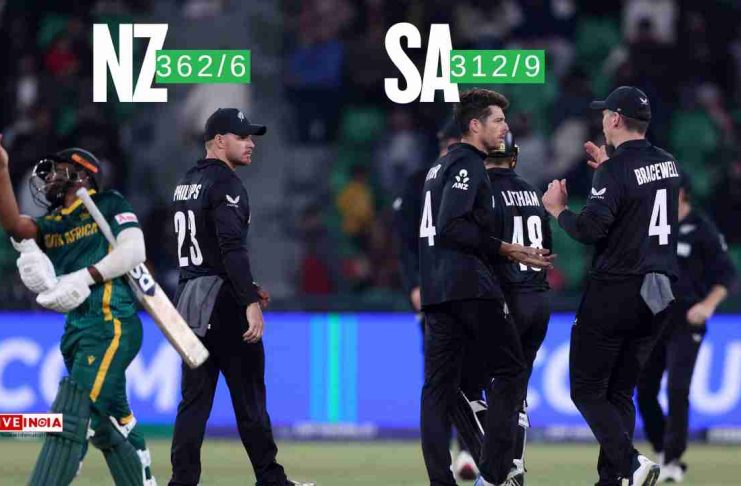 New Zealand Crush South Africa in High-Scoring Thriller, Storm into Champions Trophy Final