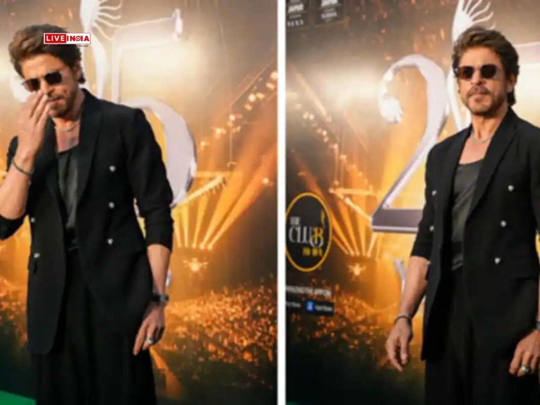 Shah Rukh Khan’s Dazzling Diamond Necklace Steals the Spotlight at IIFA 2025