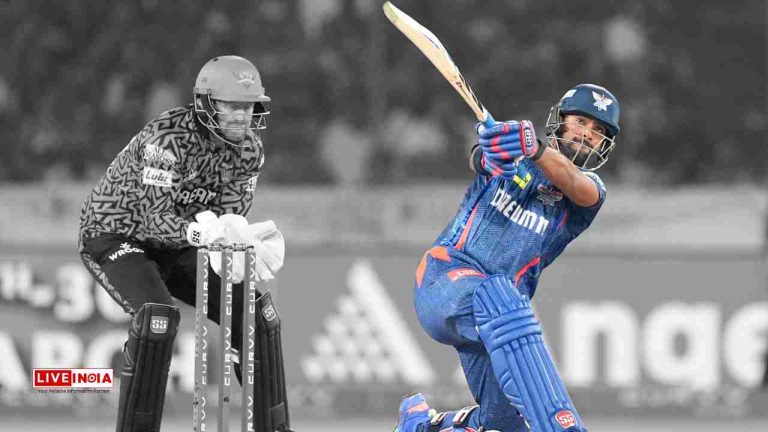 Nicholas Pooran Smashes Past 1000 Runs for LSG with Blistering 70 Against SRH