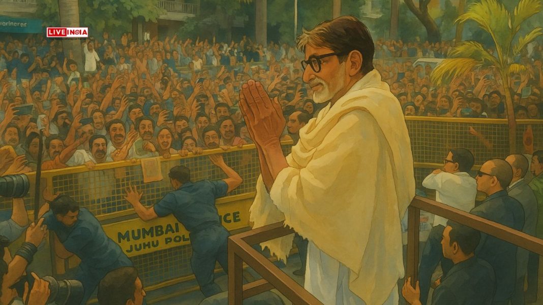 Amitabh Bachchan Joins Ghibli-Style AI Trend, Shares Whimsical Edits from Fan Meet