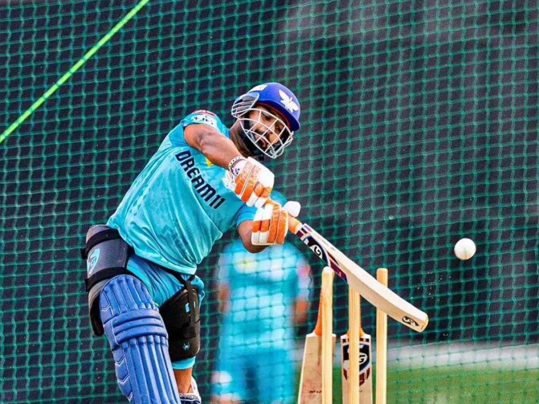IPL 2025: Rishabh Pant Goes Ballistic With Attacking Shots During LSG Nets Session