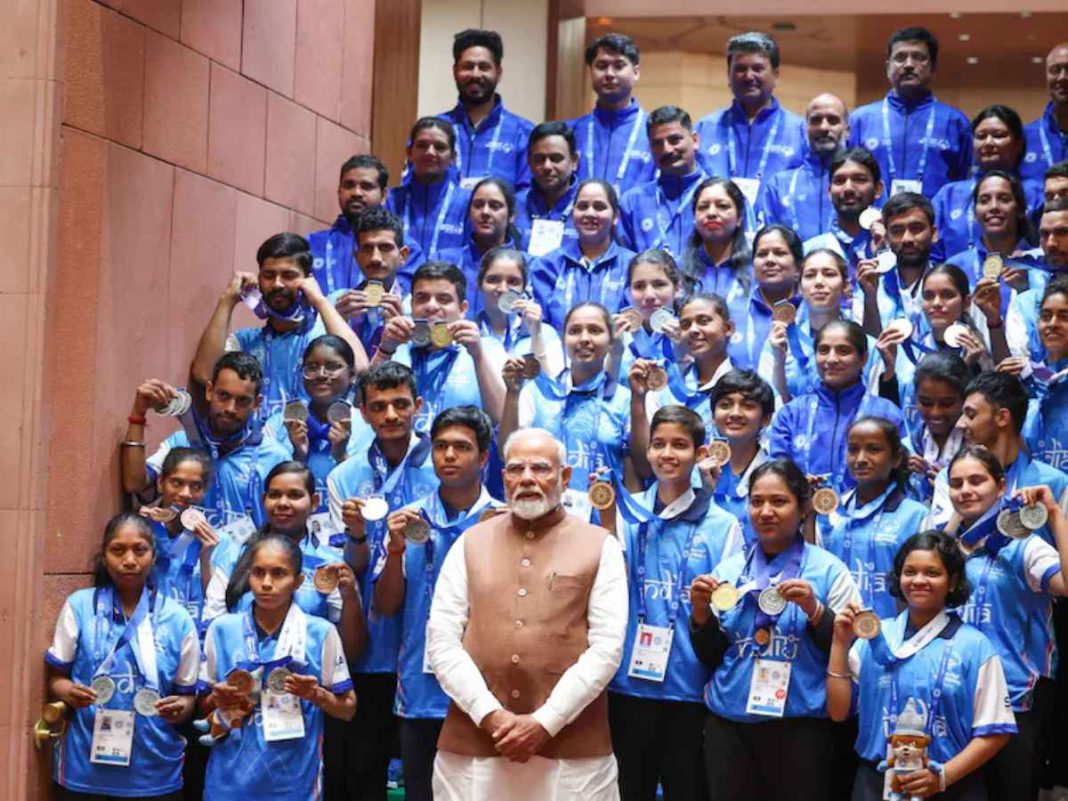 PM Modi Celebrates Indian Athletes' Historic Triumph At Special Olympics Winter Games