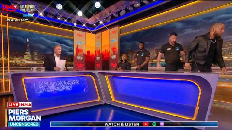 "He’s Still a Cheat!" – Eubank Jr Walks Out of Explosive Piers Morgan Interview
