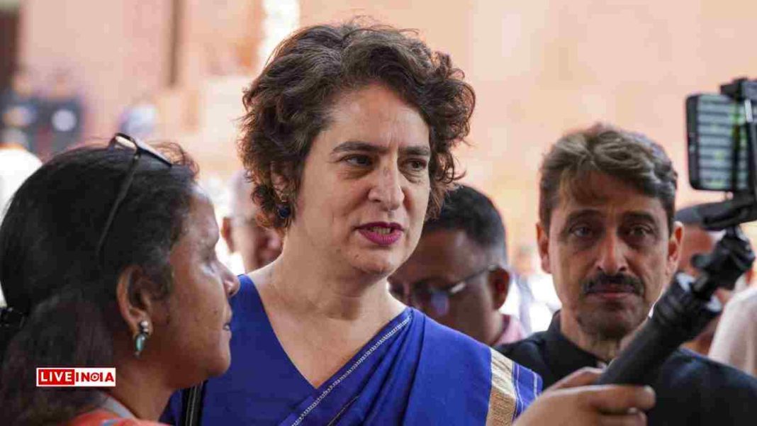 Priyanka Gandhi Slams Centre Over Parliament Deadlock as Lok Sabha Passes Finance and Boilers Bills