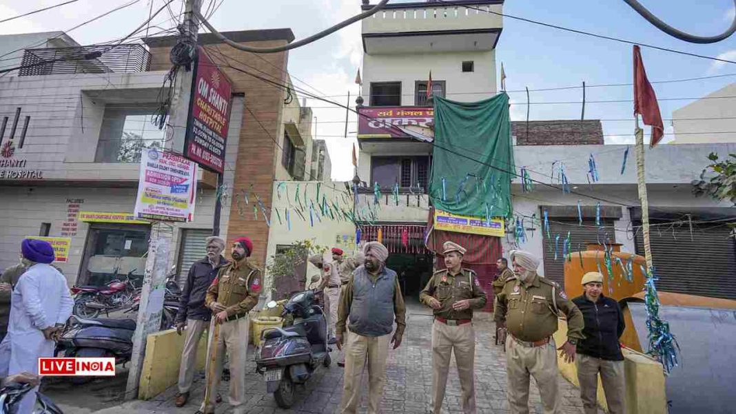 Punjab Temple Blast Sparks Political Row: BJP Slams AAP Government Over Worsening Law & Order