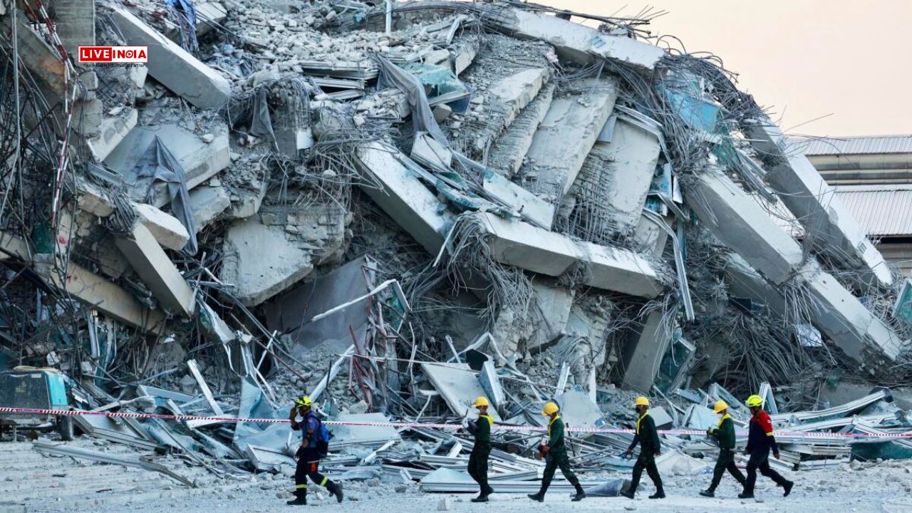 Bangkok Skyscraper Collapse After Myanmar Quake Sparks Probe Into China-Linked Project