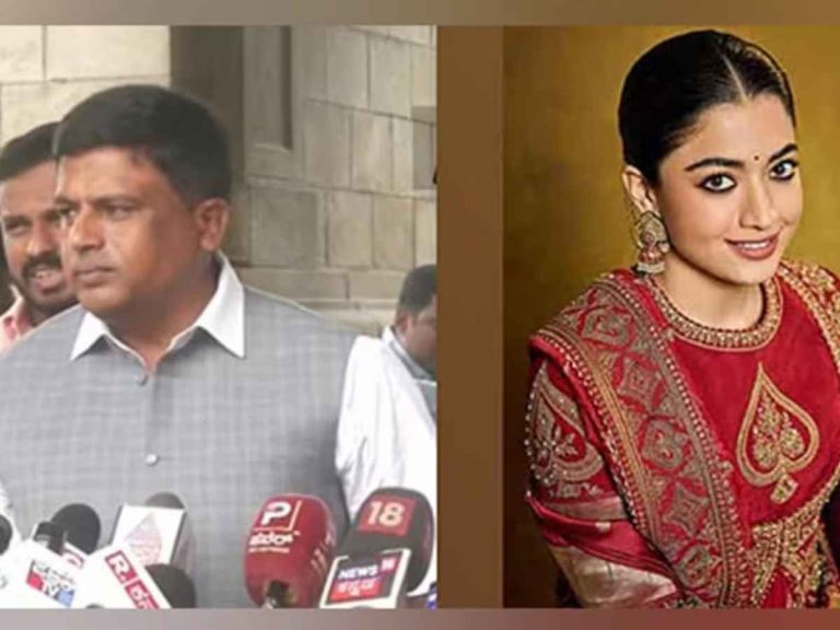 K'taka Congress MLA Ravikumar Gowda Claims Rashmika Mandanna Declined Event Invitation, Promises Proof