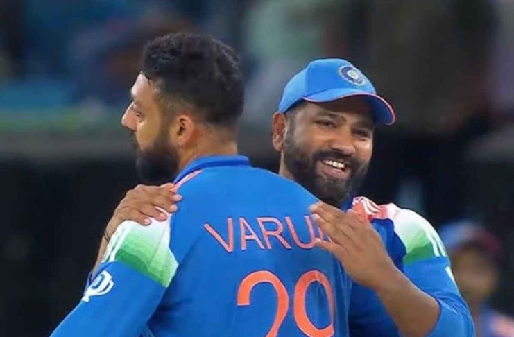 Champions Trophy: Rohit Sharma Lauds Varun Chakravarthy's Match-Winning Spell Against Kiwis