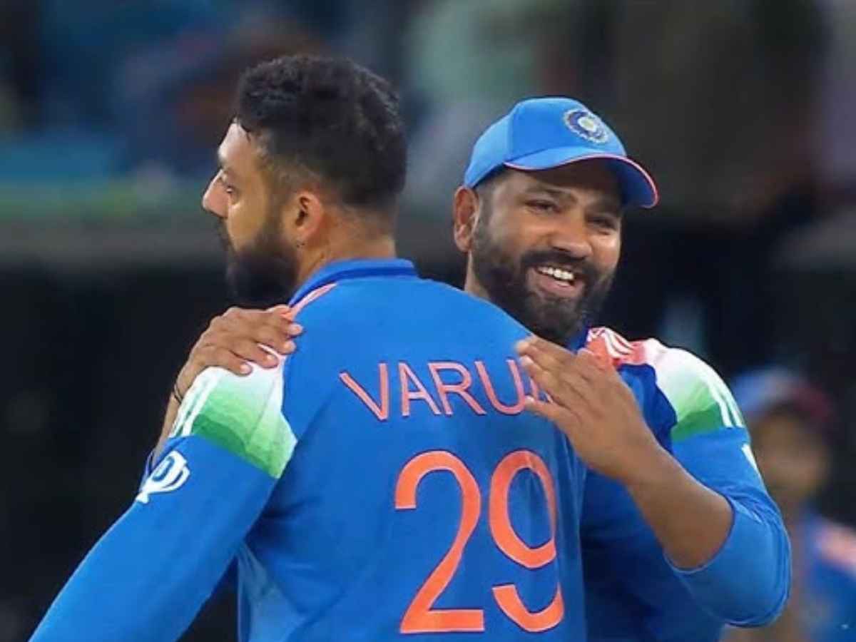 Champions Trophy: Rohit Sharma Lauds Varun Chakravarthy's Match-Winning Spell Against Kiwis