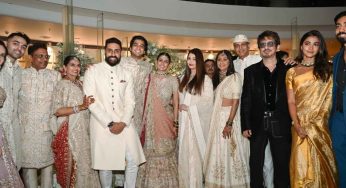 Aishwarya & Abhishek’s Rare Joint Appearance at Ashutosh Gowariker’s Son’s Wedding