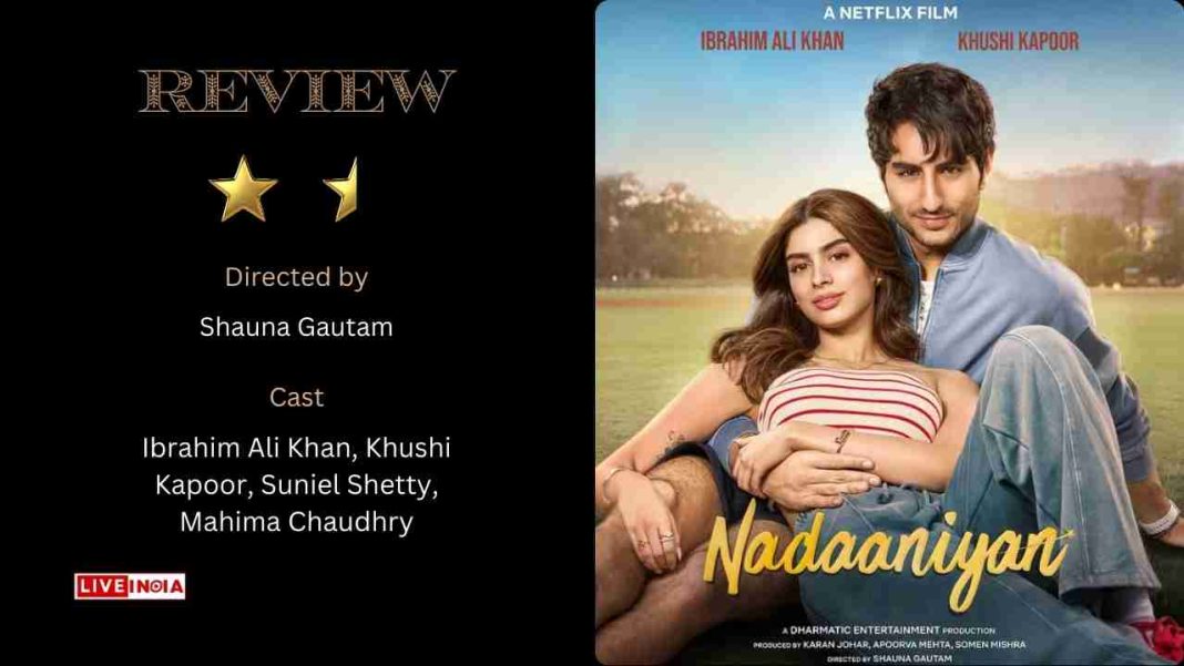 Nadaaniyan Review: A Glamorous Love Story That Barely Scratches the Surface