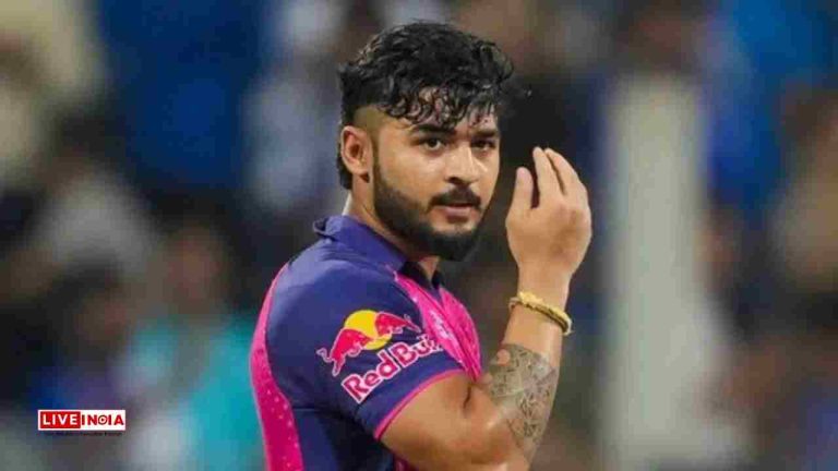 "Riyan Parag to Lead Rajasthan Royals in First Three IPL 2025 Matches"