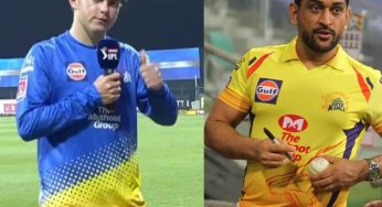 Sam Curran Talks About MS Dhoni’s Calmness And Easygoing Nature Off The Field