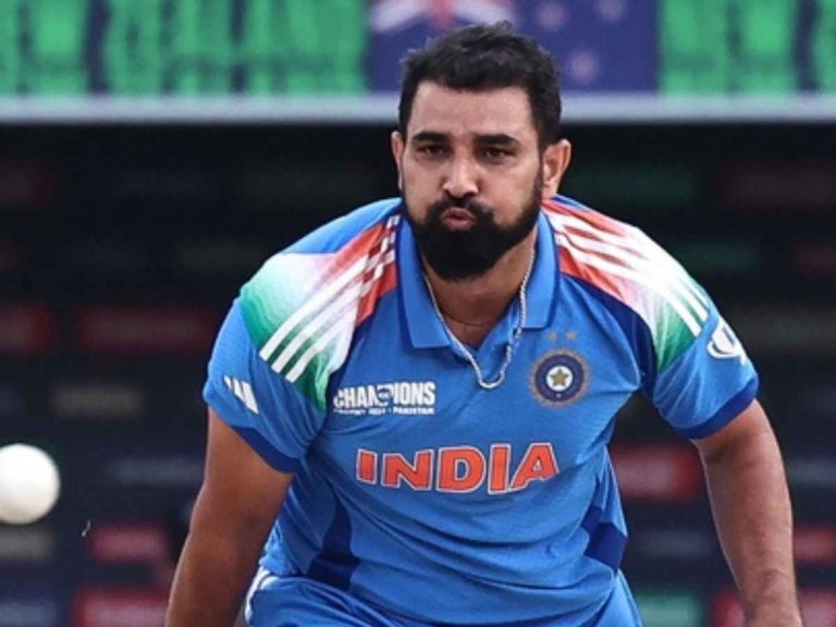 Champions Trophy:”Shami Eyes Record-Breaking Performance In Final Against New Zealand