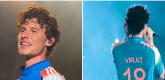 Shawn Mendes Rocks The Stage In Virat Kohli's Jersey Amidst Champions Trophy Excitement