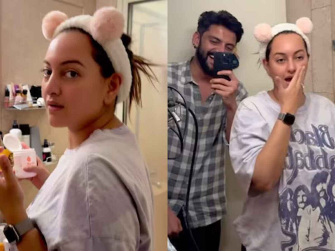 Sonakshi Sinha Gets Hilariously Pranked by Husband Zaheer Iqbal in Latest Video, Fans Can't Get Enough!