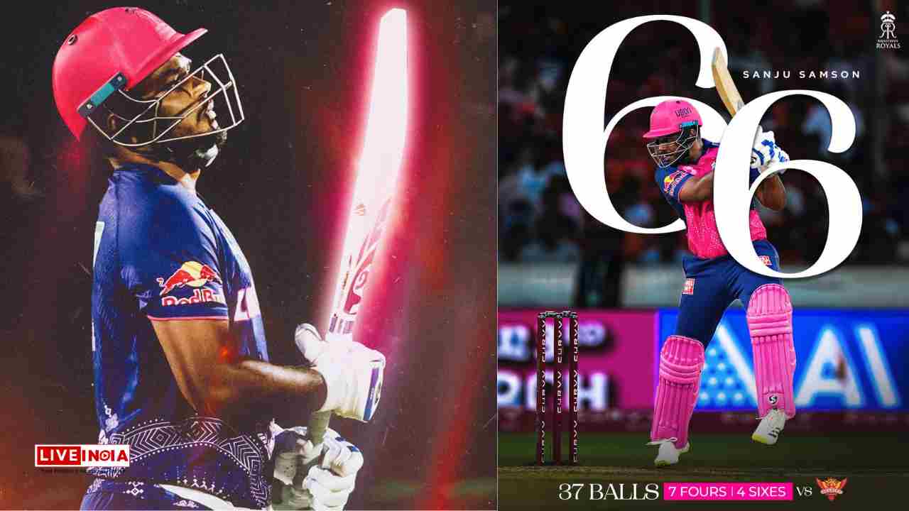 Sanju Samson Crosses 4000 T20 Runs for Rajasthan Royals Despite Defeat to Sunrisers Hyderabad