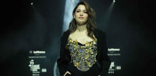 Tamannaah Bhatia Stuns In Corset-Style Look At Lakme Fashion Week 2025