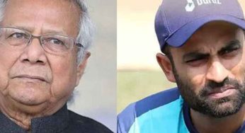 Muhammad Yunus Inquires About Tamim Iqbal’s Health After He Suffers Heart Attack In Bangladesh
