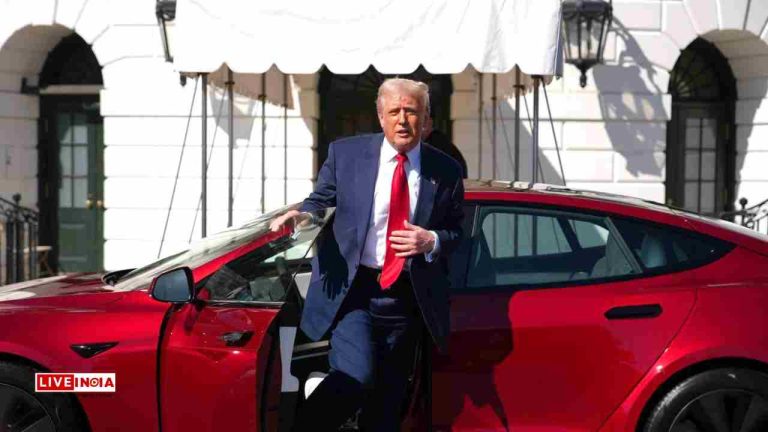 Trump Buys Tesla in Public Display of Support for Musk: "He's a Patriot"