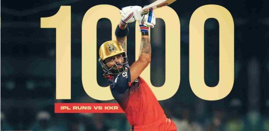 The King of 22 Yards Hits 1000 vs KKR: Virat Joins Elite Club