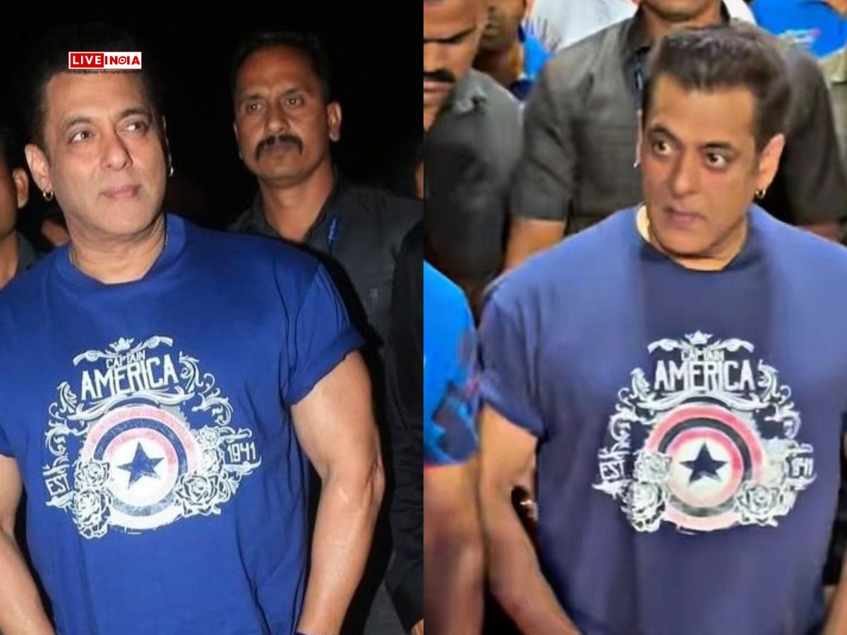 Salman Khan Silences Ageing Rumours, Flaunts Biceps and Charms Fans With Youthful Look