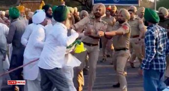 Tensions Escalate at Shambhu Border as Police Dismantle Barricades