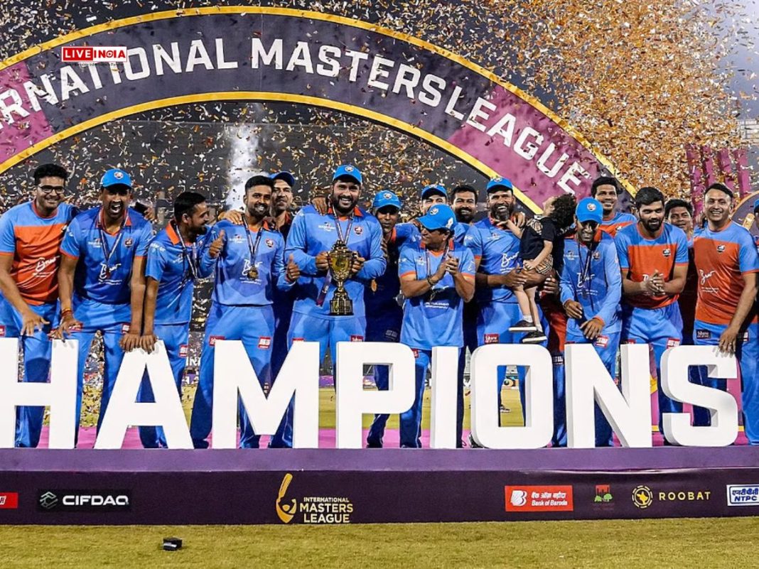 🏆 India Masters Clinch Inaugural IML 2025 Title With 6-Wicket Win Over WI Masters