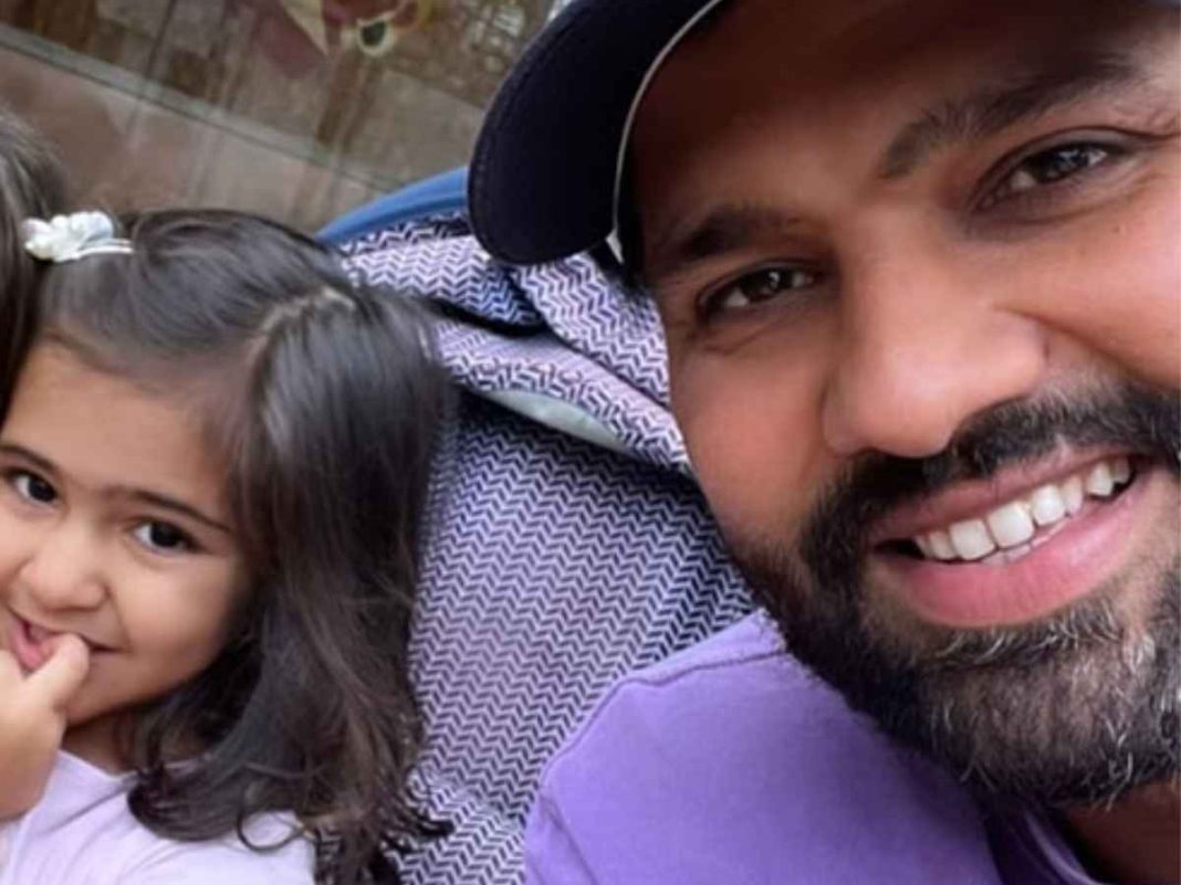 Rohit Sharma Spends Quality Time With His Kids, Take A Look