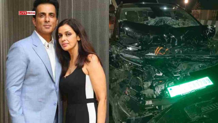 Sonu Sood's Wife Sonali Sood Injured in Car Crash on Nagpur Highway, Family Under Medical Care