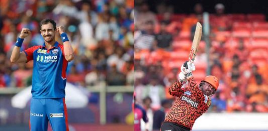 IPL 2025: Mitchell Starc Mocks Travis Head After Claiming Maiden T20 Fifer