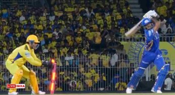 IPL 2025: Dhoni’s Lightning-Fast Stumping Leaves Fans Stunned – Watch