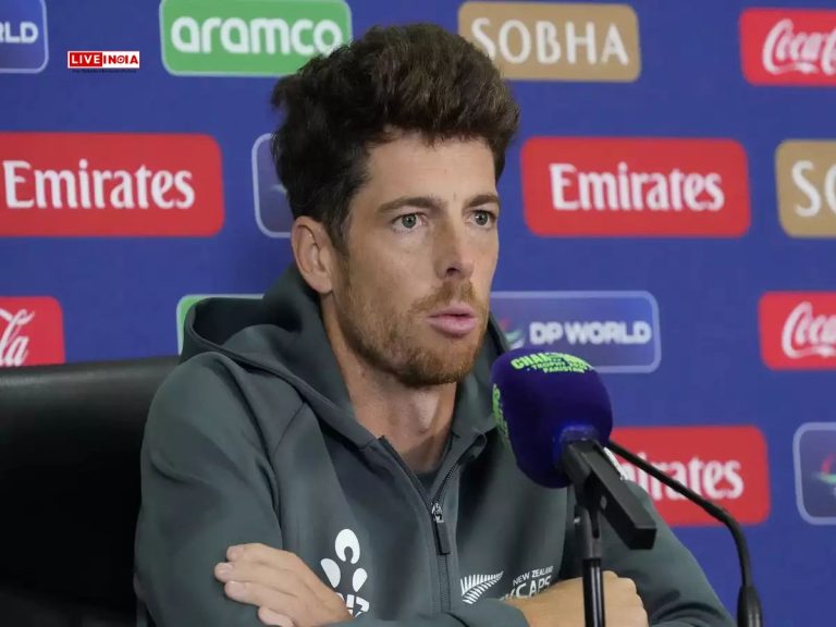 Champions Trophy Final: "India Knows the Surface": NZ Captain Santner Addresses ‘Dubai Advantage’