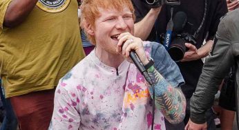 Ed Sheeran Surprises Fans With Impromptu Performance Of New Single ‘Azizam’ In New Orleans