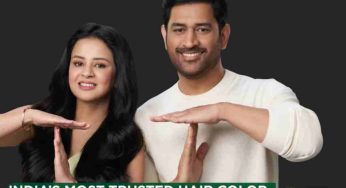 MS Dhoni and Sakshi Join Garnier Black Naturals to Create a New Symbol of ‘T’rust