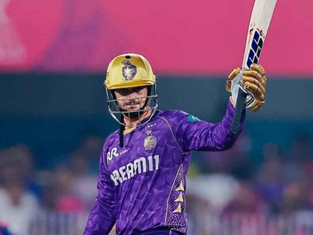 IPL 2025: Quinton de Kock Sets New Record With Unbeaten 97 In KKR's Win Over Rajasthan Royals