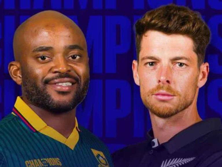 Champions Trophy: New Zealand Win The Toss, Opt To Bat First Against South Africa