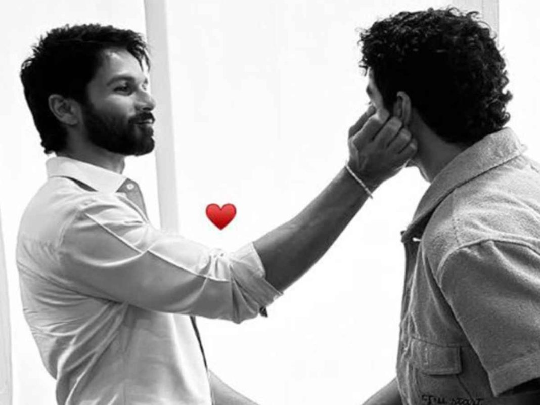 Shahid Kapoor, Ishaan Khatter Shares Heartwarming Moment Of Bromance At Work