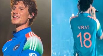 Shawn Mendes Rocks The Stage In Virat Kohli’s Jersey Amidst Champions Trophy Excitement