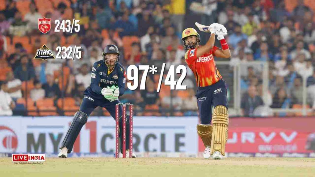 IPL 2025: Captain's Knock! Shreyas Iyer's 97 Powers Punjab Kings to Thrilling Win Over Gujarat Titans