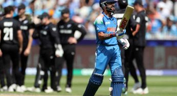 Champions Trophy: Virat Kohli’s 300th ODI Ends With A Disappointing Knock Against New Zealand