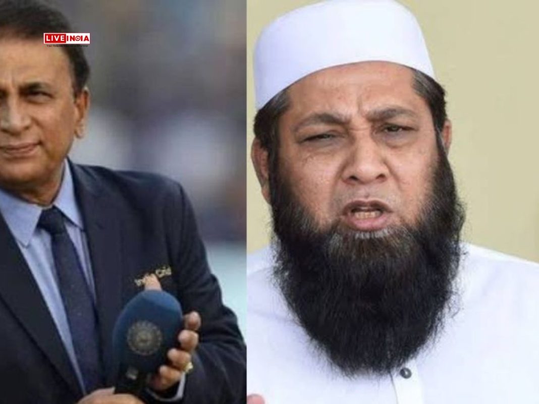 🏏 Inzamam-ul-Haq Warns Sunil Gavaskar Over Pakistan Criticism: 