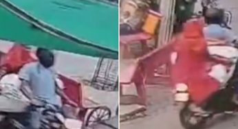 Jaipur Woman and Lover Kill Husband, Caught on CCTV Carrying Body on Bike