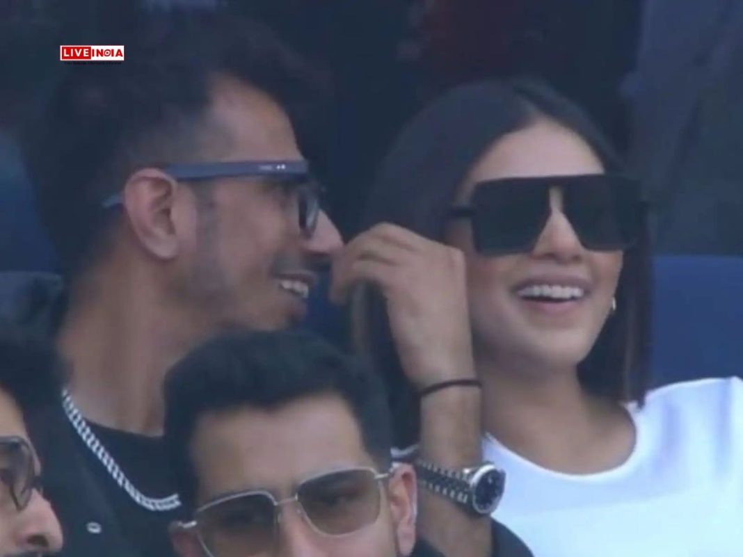 Yuzvendra Chahal Spotted with RJ Mahvash at Champions Trophy Final, Sparks Dating Rumours