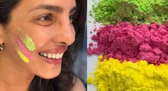 Take A Look At Priyanka Chopra’s Working Holi Celebrations