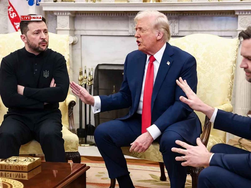 Russia Reacts to Trump-Zelensky Clash: Says, U.S. President Showed Remarkable Patience by Not Physically Assaulting Zelensky