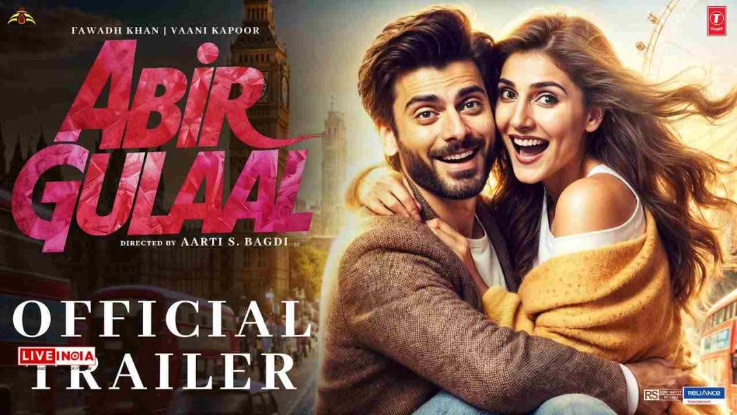 Fawad Khan Returns to Bollywood with Vaani Kapoor in Romantic Drama ‘Abir Gulaal’