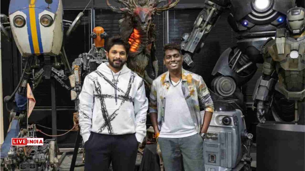 Allu Arjun Teams Up with Atlee for VFX-Heavy Pan-India Spectacle Backed by Sun Pictures