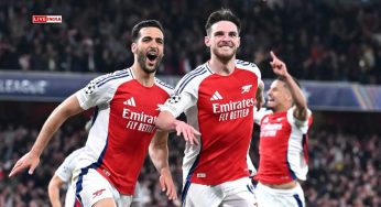 Declan Rice Stuns Real Madrid With Free-Kick Brilliance As Arsenal Cruise To 3-0 UCL Win