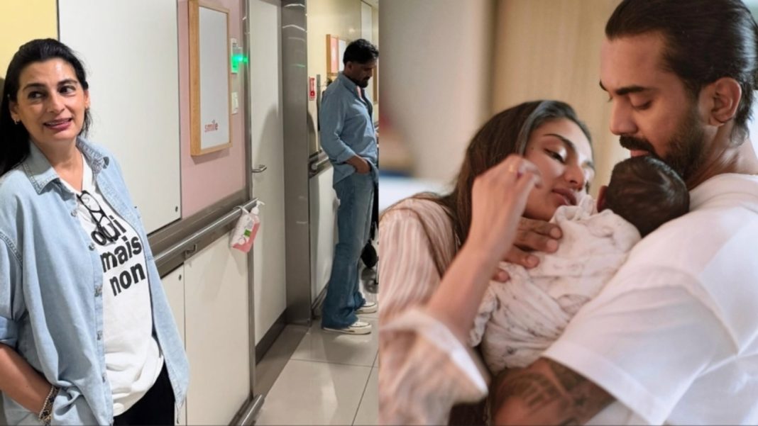 Heartwarming Moment: Suniel & Mana Shetty Win Hearts as They Wait for Grandchild’s Arrival at Hospital